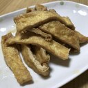 [入れて10分放置するだけ]  油揚げのすき焼き煮